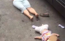 父爱如山：屋外透气瞬间，父亲英勇接住坠楼儿子