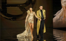 胡兵瞿颖再现经典，复刻巴黎时装周风采